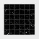 Black Polished 1x1 Marble Mosaics 12x12