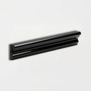 Black Polished Andorra Marble Moldings 2x12