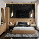 Black Polished Marble Tiles 12x24