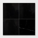 Black Polished Marble Tiles 18x18