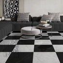 Black Polished Marble Tiles 18x18