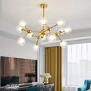GobekUsa Black Postmodern Sputnik Chandelier for Dining Room and Home Decor