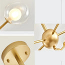 GobekUsa Black Postmodern Sputnik Chandelier for Dining Room and Home Decor