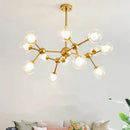 GobekUsa Black Postmodern Sputnik Chandelier for Dining Room and Home Decor