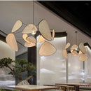 GobekUsa Black Rattan Ceiling Chandelier for Indoor Lighting Decor