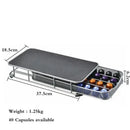 GobekUsa Coffee Capsule Organizer Stand for Nespresso Pods
