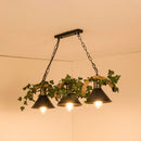 GobekUsa Black Retro Metal Pendant Light - Industrial Hanging Island Fixture