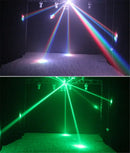 GobekUsa 12x10W RGBW Unlimited Rotate DJ LED Moving Head Light - Disco Party, Bar, Nightclub