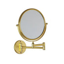 GobekUsa 3X Magnifying Wall Mounted Beauty Makeup Mirror 8" Double Sided Foldable Mirror