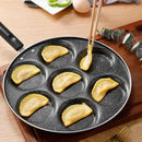 GobekUsa Breakfast Egg Pan Non-stick Durable Cookware Holes Frying Pans Pancake Maker