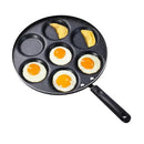 GobekUsa Breakfast Egg Pan Non-stick Durable Cookware Holes Frying Pans Pancake Maker