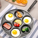 GobekUsa Breakfast Egg Pan Non-stick Durable Cookware Holes Frying Pans Pancake Maker