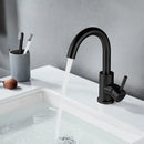 GobekUsa Black Stainless Steel Bathroom Faucet - Single Handle