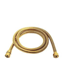 Black stainless steel flexible shower hose bathroom brass fittings by Decorbites