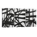 Black Strokes Canvas