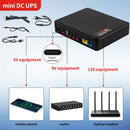 GobekUsa DC UPS Backup Battery 16000mAh 5V 9V 12V for Router Modem Switch