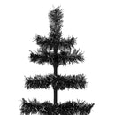 Black Tinsel Christmas Tree