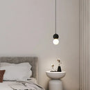 GobekUsa Black Travertine LED Hanging Pendant Light - Nordic Modern Home Decor