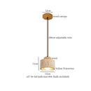 GobekUsa Black Travertine LED Hanging Pendant Light - Nordic Modern Home Decor