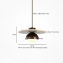 GobekUsa Black Travertine LED Hanging Pendant Light - Nordic Modern Home Decor