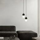 GobekUsa Black Travertine LED Hanging Pendant Light - Nordic Modern Home Decor