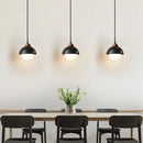 GobekUsa Glass Ball LED Pendant Lights Black Travertine Wabi Sabi Hanging Lamp
