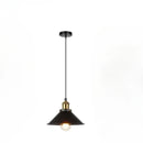 Black Vintage Metal Multi-Head Pendant Light