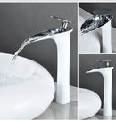GobekUsa Black Waterfall Bathroom Faucet Mixer Tap