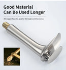 GobekUsa Black Waterfall Bathroom Faucet Mixer Tap