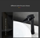 GobekUsa Black Waterfall Bathroom Faucet Mixer Tap