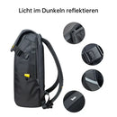 GobekUsa 15" Waterproof RGB LED Screen School Backpack with Laptop Compartment