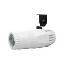Black & white 15w rgbw led pinspot beam light for living room event by Decorbites