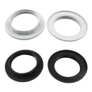 Black & white 40mm collar rings light socket kitchen adapter by Decorbites