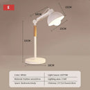 GobekUsa Adjustable Wood Desk Lamp for Children's Study, Office, Bedroom - LED Reading Light