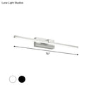 GobekUsa Black/White LED Wall Mounted Bathroom Mirror Light - Iron Stick Vanity Lamp, Multiple Sizes Available