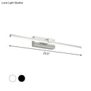 GobekUsa Black/White LED Wall Mounted Bathroom Mirror Light - Iron Stick Vanity Lamp, Multiple Sizes Available