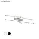 GobekUsa Black/White LED Wall Mounted Bathroom Mirror Light - Iron Stick Vanity Lamp, Multiple Sizes Available
