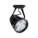 Black & white metallic cob ceiling spotlight 4 led living room light by Decorbites