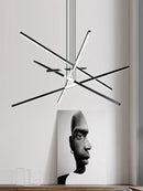 GobekUsa Black Nordic Minimalist Chandelier for Living Room, Staircase, and Restaurant Lighting