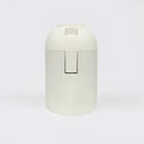 Black & white plastic lamp holder socket for living room luminaire by Decorbites