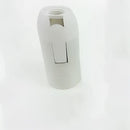 Black & white plastic lamp holder socket for living room luminaire by Decorbites