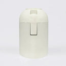 Black & white plastic lamp holder socket for living room luminaire by Decorbites