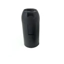 Black & white plastic lamp holder socket for living room luminaire by Decorbites