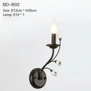 GobekUsa Crystal LED Chandelier for Home Lighting in Bedroom Living Room Dining Kitchen
