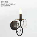 GobekUsa Crystal LED Chandelier for Home Lighting in Bedroom Living Room Dining Kitchen