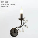 GobekUsa Crystal LED Chandelier for Home Lighting in Bedroom Living Room Dining Kitchen