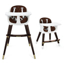 3-In-1 Adjustable Baby High Chair with Soft Seat Cushion for Toddlers by LJGDeals