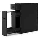 Black Bathroom Cabinet Space Saver Storage Organizer by LJGDeals