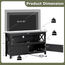 44 Inch Wooden Storage Cabinet TV Stand by LJGDeals