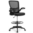 Height Adjustable Drafting Chair with Flip Up Arms by LJGDeals